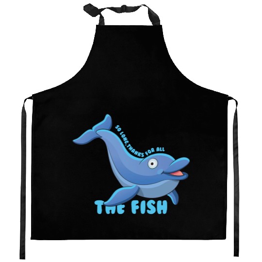 Thankful Dolphin Kitchen Aprons