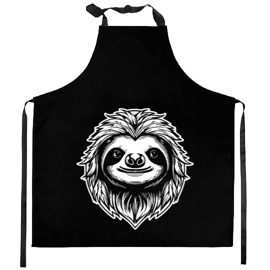 Sloth Kitchen Aprons