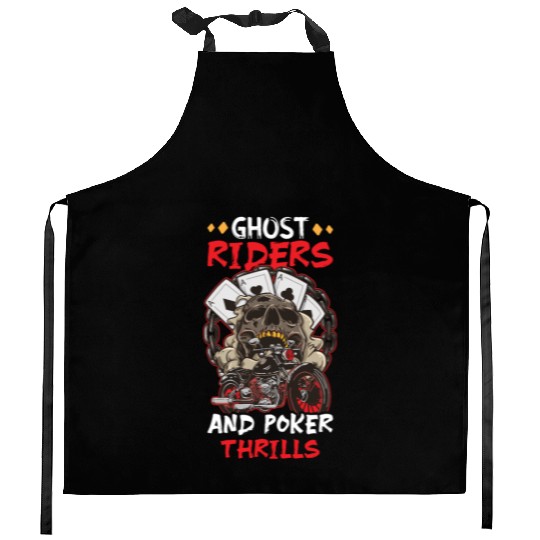 Poker Casino Poker Player Gambling Roulette Kitchen Aprons