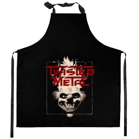 Twisted Metal Sweet Tooth Kitchen Aprons