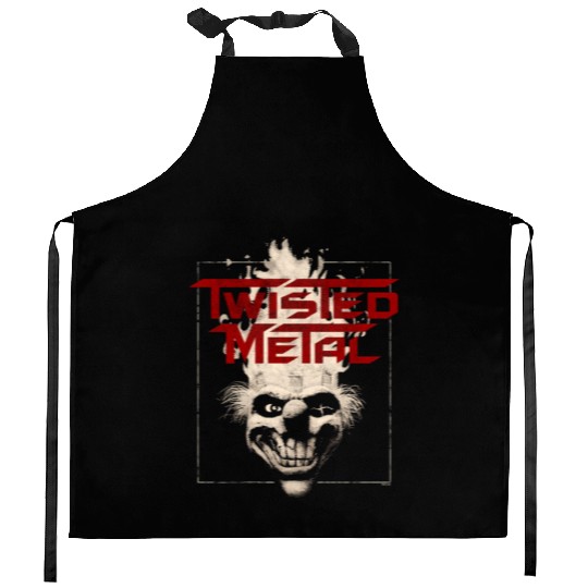 Twisted Metal Sweet Tooth Kitchen Aprons