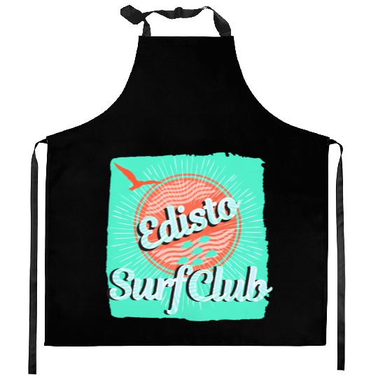 Edisto Beach South Carolina Family Vacation Surfer Kitchen Aprons