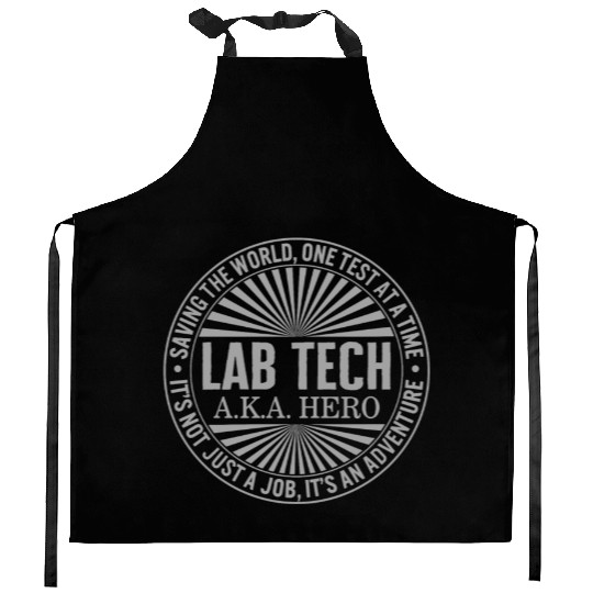 Science Kitchen Aprons, Lab Tech AKA Hero Saving The World