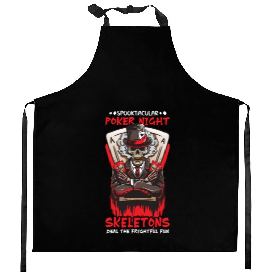 Poker Casino Poker Player Gambling Roulette Kitchen Aprons