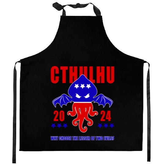 Cthulhu For President Kitchen Aprons