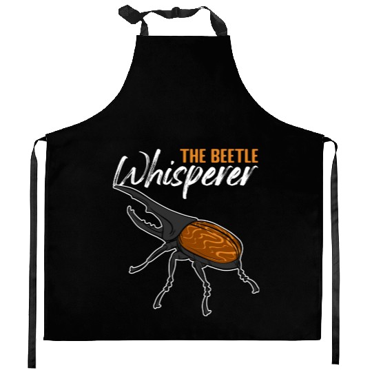 The Beetle Funny Entomology Humor For Bug Lover Kitchen Aprons