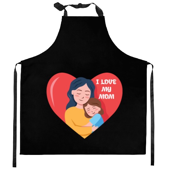 Mother’s Day Love Design Kitchen Aprons