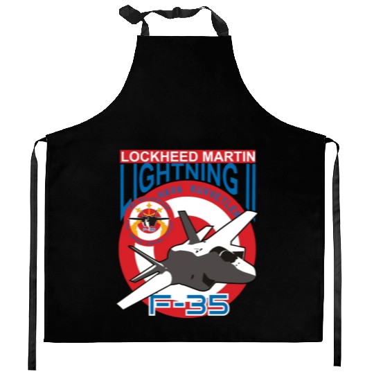 Lockheed Martin F 35 Kitchen Aprons
