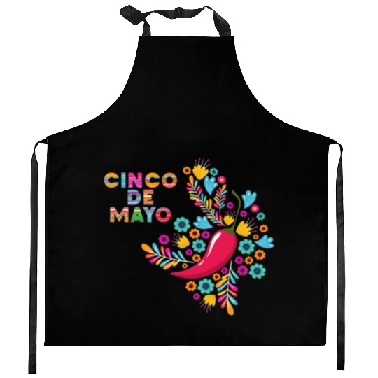 Cinco de Mayo Celebration V2 - Countries Edition Kitchen Aprons