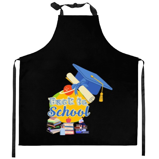 back to school 02 Kitchen Aprons