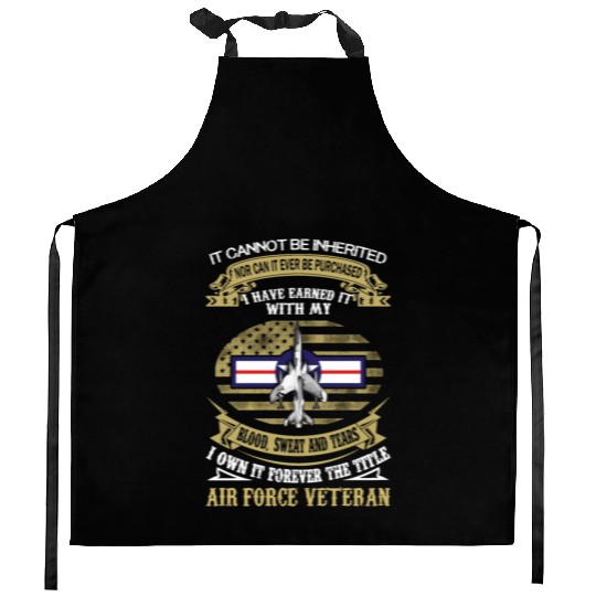 F105 Air Force Veteran Kitchen Aprons