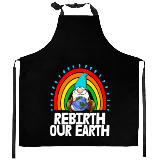 Rebirth Our Earth Kitchen Aprons