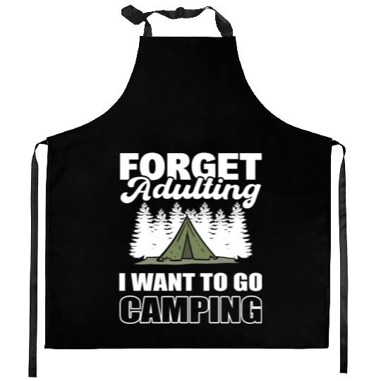 Adulting Life Nature Lover Kitchen Aprons