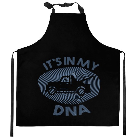 tow Truck DNA - It's in my DNA Design Kitchen Aprons