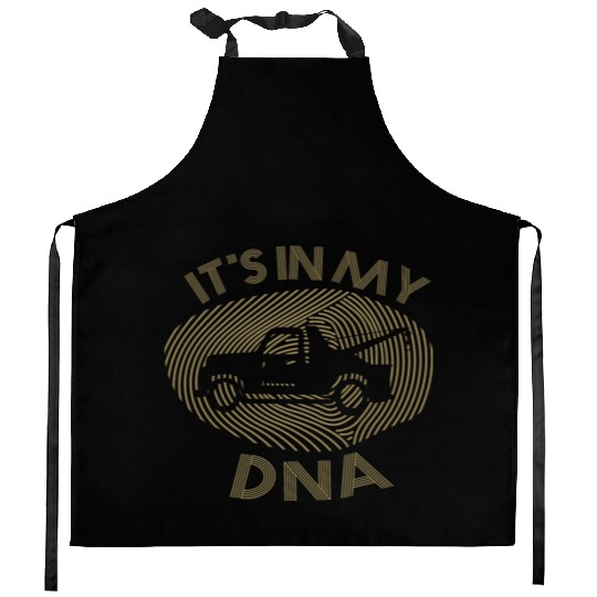 tow Truck DNA - It's in my DNA Design Kitchen Aprons
