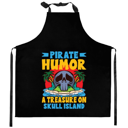 Funny Horror Pirate Pirate Ship Pirate Captain Kitchen Aprons