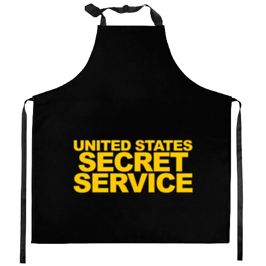 Us Secret Service Police Law Enforcement Kitchen Aprons