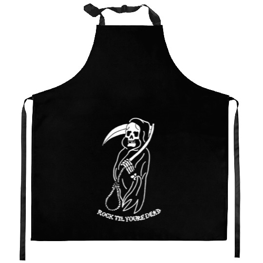 Beartooth Rock Til Youre Dead Kitchen Aprons