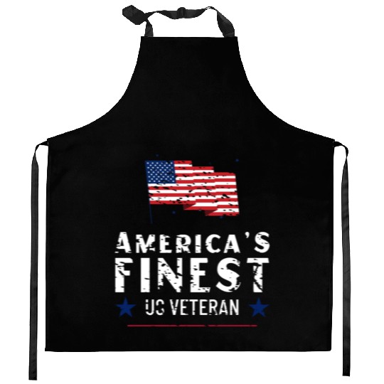 American Veteran | US Veteran | Military Veteran Kitchen Aprons