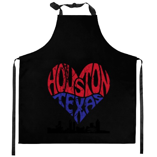 Houston, Texas Pride: Embrace the Spirit USA Kitchen Aprons