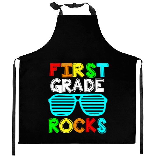 First Grade Rocks Back To School Kitchen Aprons