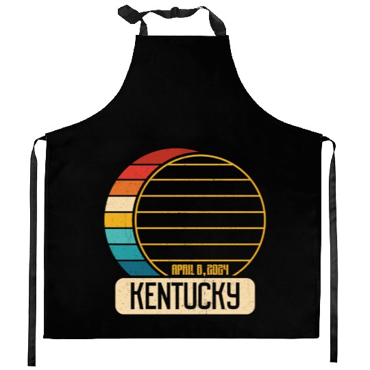 Total Solar Eclipse Kentucky April 28 2024 Eclipse Kitchen Aprons
