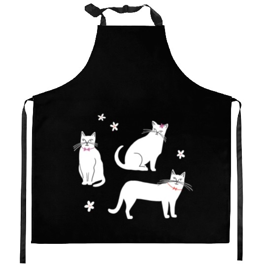 Spring Cats Kitchen Aprons