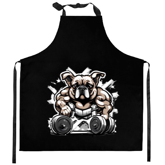 Elevate your workout game with our 'Gym Beast' Kitchen Aprons