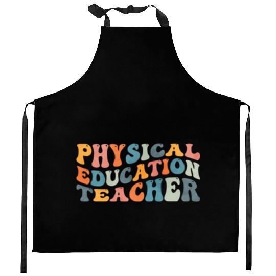 Groovy Physical Education Teacher PE Teaching Kitchen Aprons