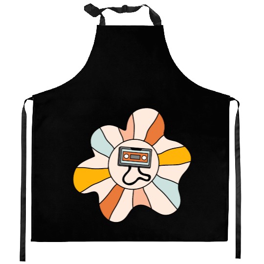 Nostalgia Tape Kitchen Aprons