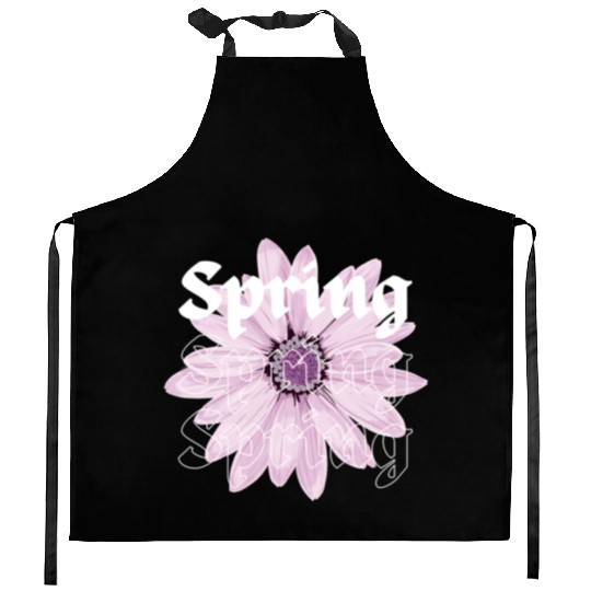 Spring, nature lovers Kitchen Aprons