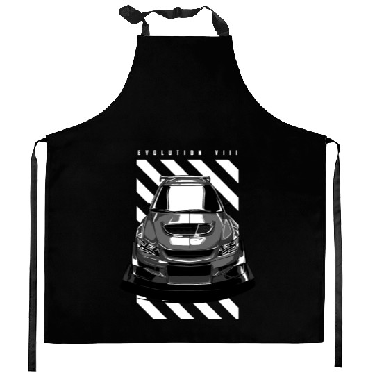 evolution iii Super Racing Car Kitchen Aprons