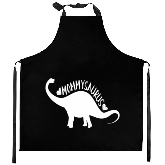 Mothers Day Mommysaurus Dinosaur Kitchen Aprons