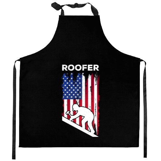Roofing Worker Roofer Worker Roofer - Roofer US Fl Kitchen Aprons