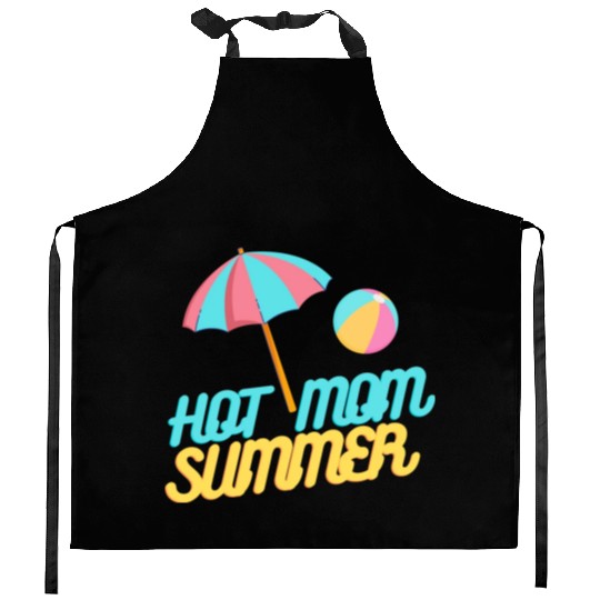 HOT MOM SUMMER Kitchen Aprons