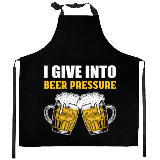 Beer Pressure Barkeeper and Bartender Gift Kitchen Aprons