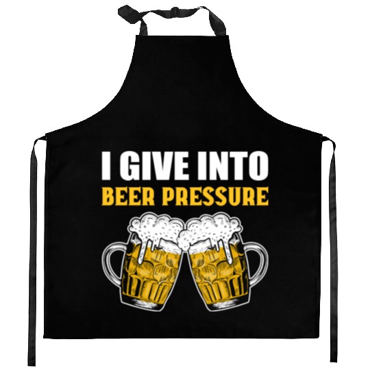 Beer Pressure Barkeeper and Bartender Gift Kitchen Aprons