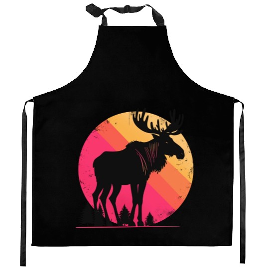 Moose Dreams Kitchen Aprons