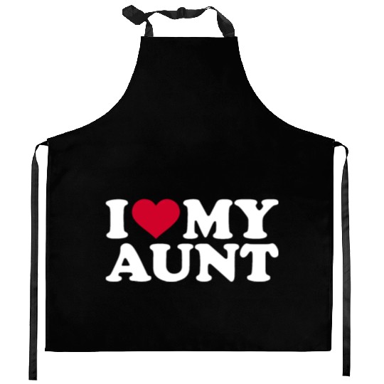I love my aunt Kitchen Aprons