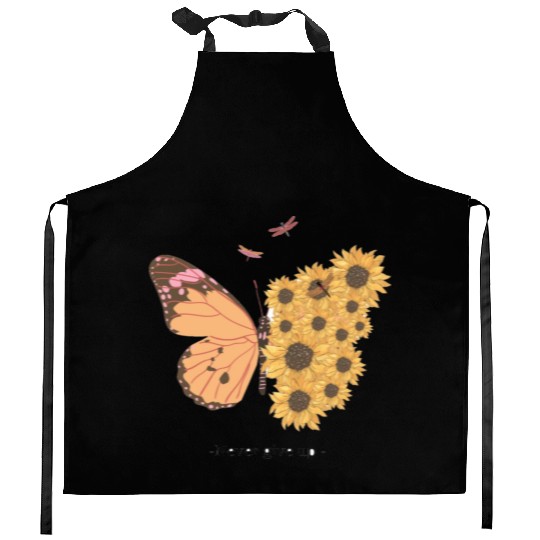Never give up Kitchen Aprons