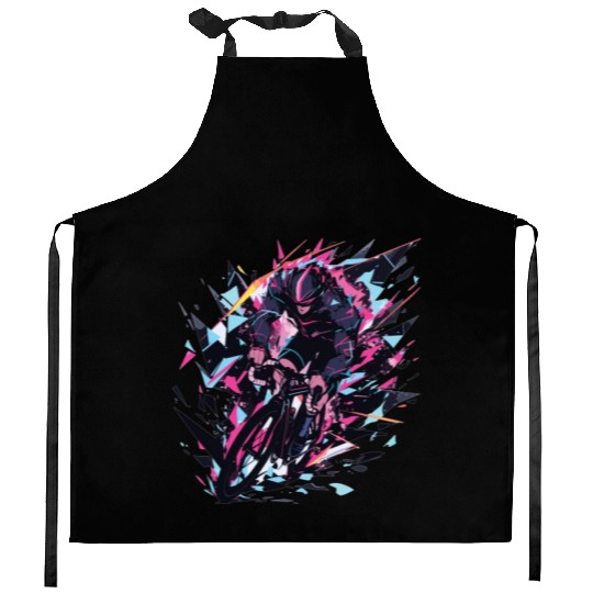 Racing Bike Racing Cyclist Bike Cycling Kitchen Aprons