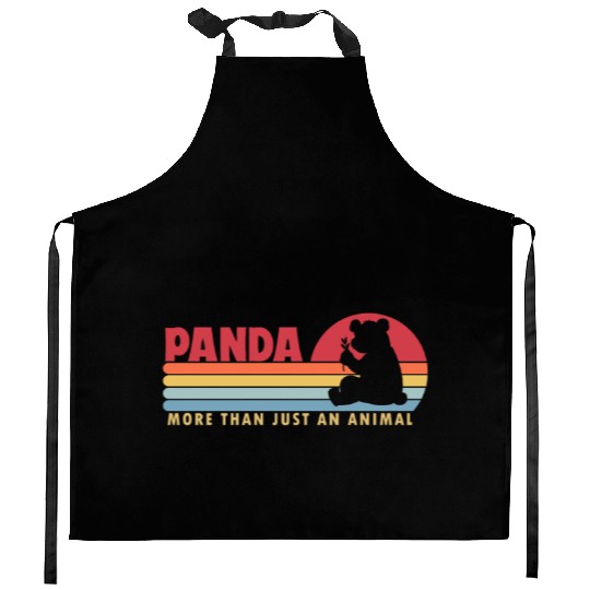 Panda more than an Animal Panda Bear Friend Giant Kitchen Aprons