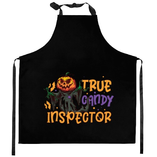 Scary Pumpkin Halloween Costume Autumn Fall Gift Kitchen Aprons