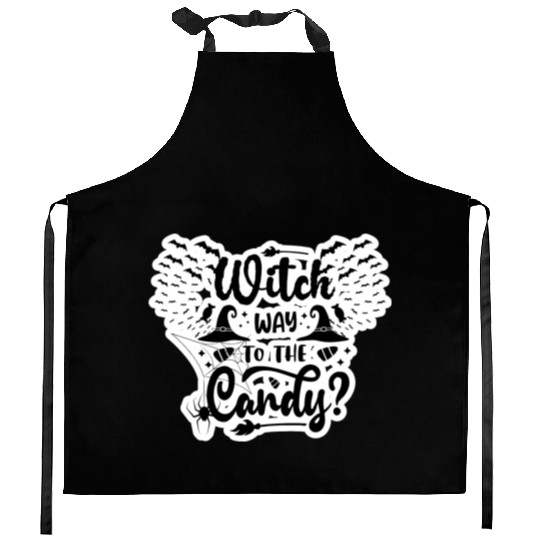 Witch Candy Kitchen Aprons