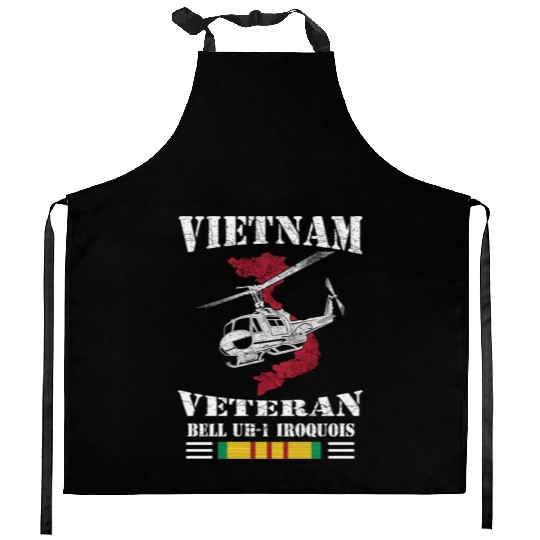 UH1 Vietnam Veteran Kitchen Aprons