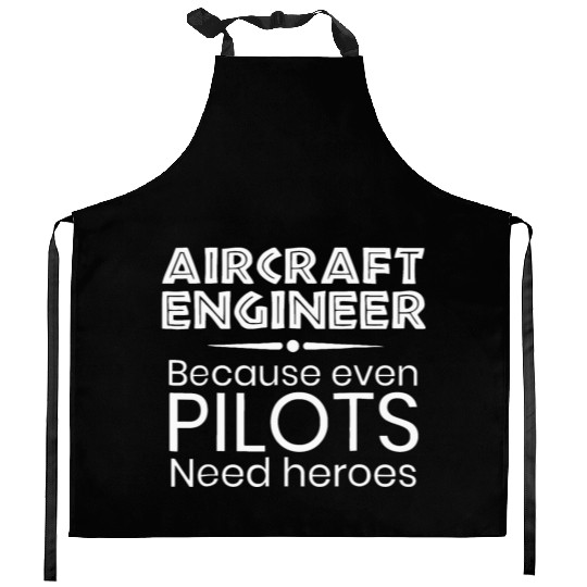 Aircraft Engineer Kitchen Aprons