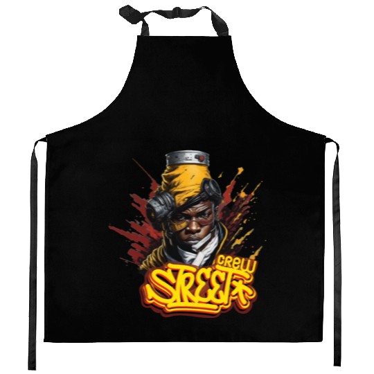 Street Crew Hip Hop Kitchen Aprons