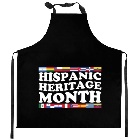 Hispanic Heritage Month Funny Hispanic Spanish Kitchen Aprons