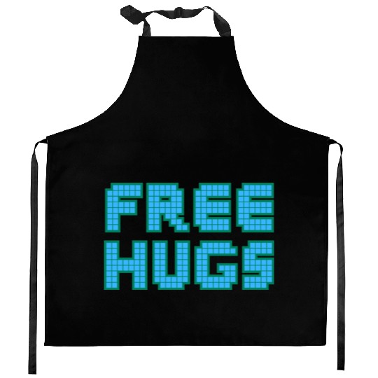 free hugs Kitchen Aprons