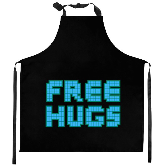 free hugs Kitchen Aprons